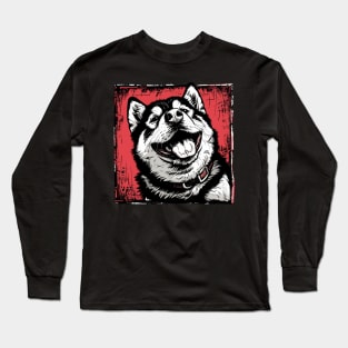 Siberian Husky Long Sleeve T-Shirt